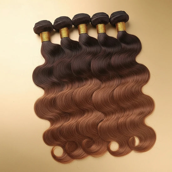 Real Human Hair Wig - Body Wave Hair Extensions