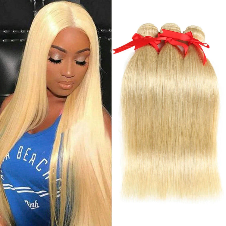 Blonde Brazilian Straight Bundle GLOWLAB