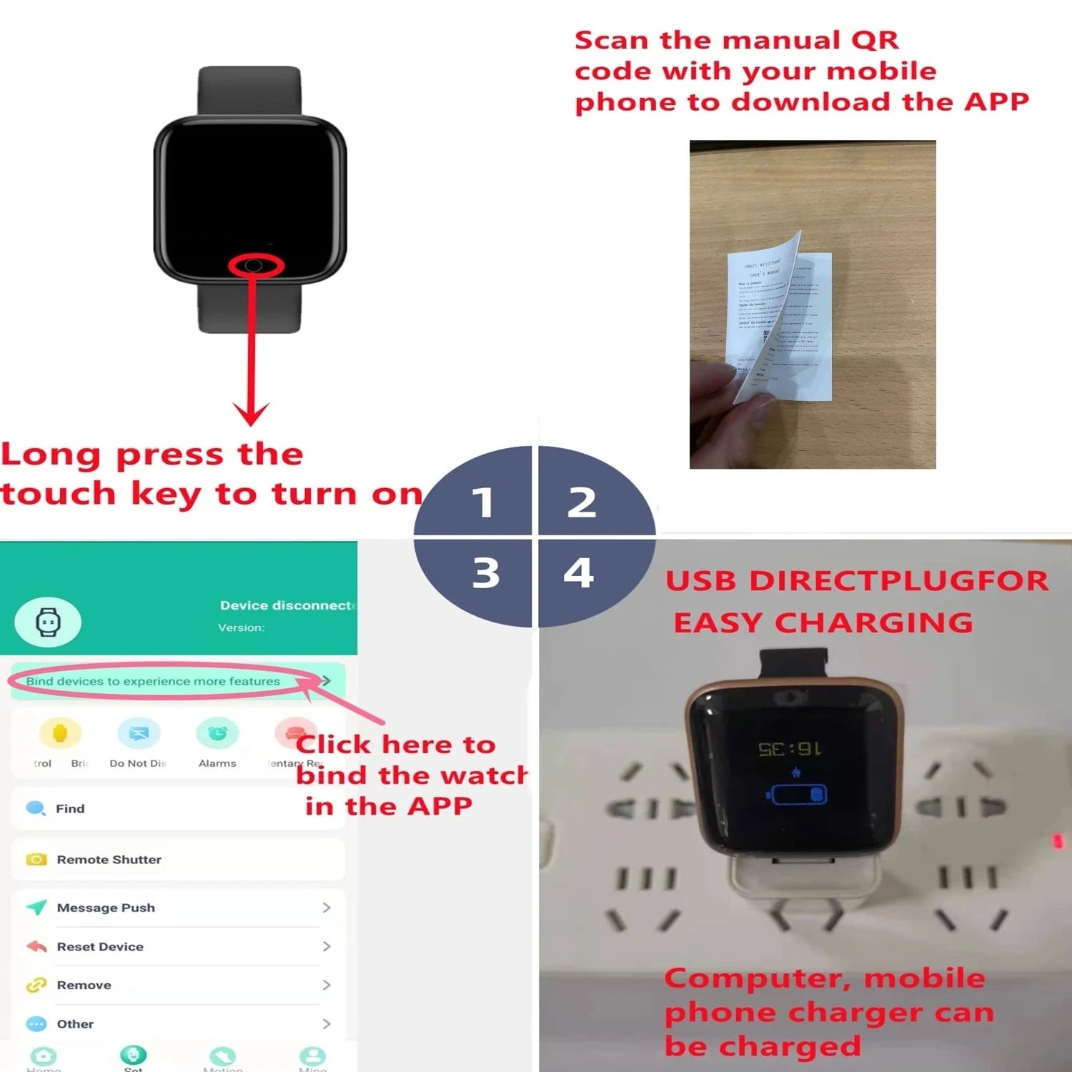 Smart Watch 116Plus GLOWLAB