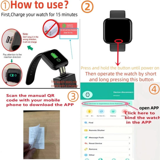 Smart Watch 116Plus GLOWLAB